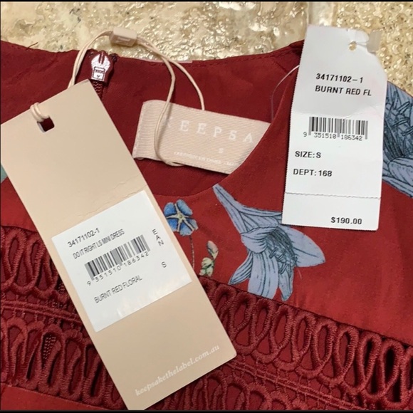 Keepsake the label Do it Right mini dress NWT - Picture 5 of 8